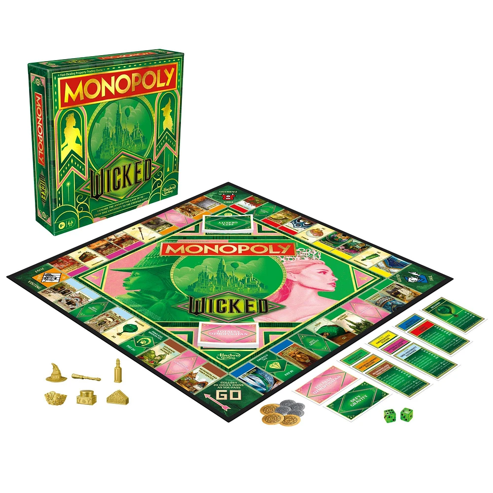 Monopoly Wicked Edition Movie Board Game
