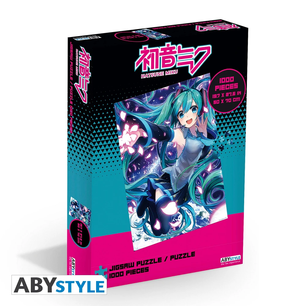 ABYstyle Vocaloid Hatsune Miku Petals 1000-Piece Puzzle