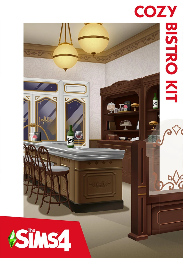 The Sims 4 Cozy Bistro Kit - PC EA app