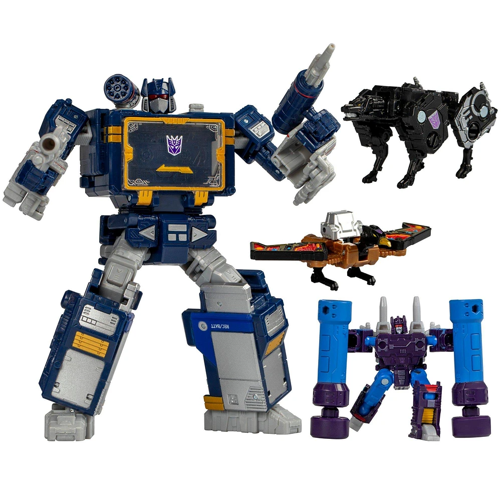 Hasbro Transformers Legacy United Voyager Class G1 Universe Soundwave 7-in Action Figure