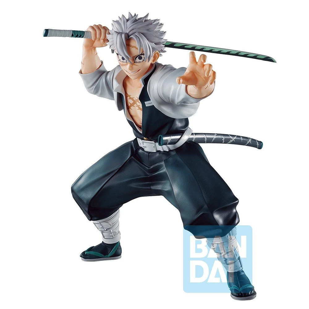 Demon Slayer: Kimetsu no Yaiba Ichibansho Sanemi Shinazugawa (Hashira Training Arc) 7.9-in Figure GameStop Exclusive