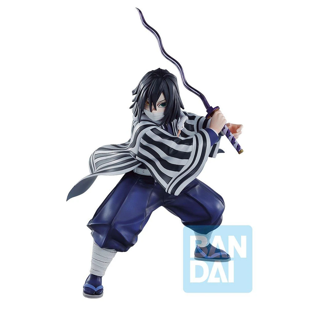 Bandai Demon Slayer: Kimetsu no Yaiba Ichibansho Obanai Iguro (Hashira Training Arc) 7.1-in Figure GameStop Exclusive