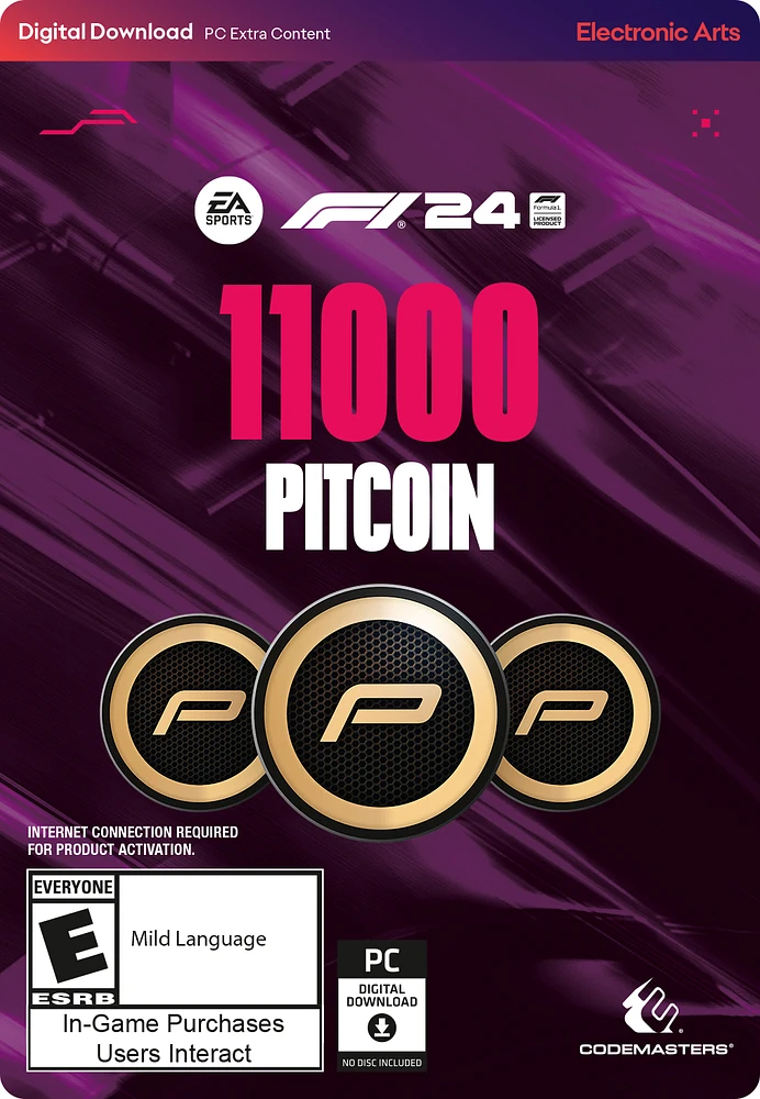 F1 24 11,000 Pitcoin - EA app
