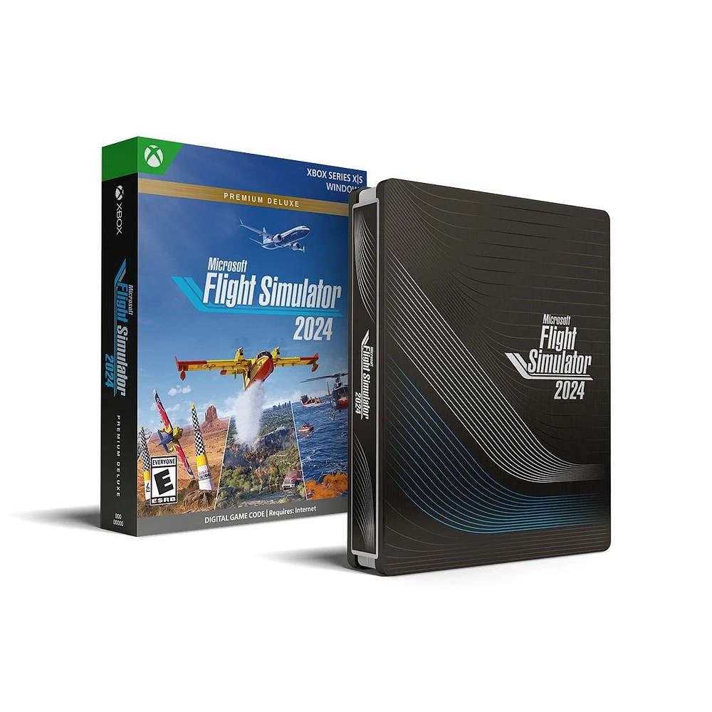 Microsoft Flight Simulator 2024 Premium Deluxe SteelBook Edition