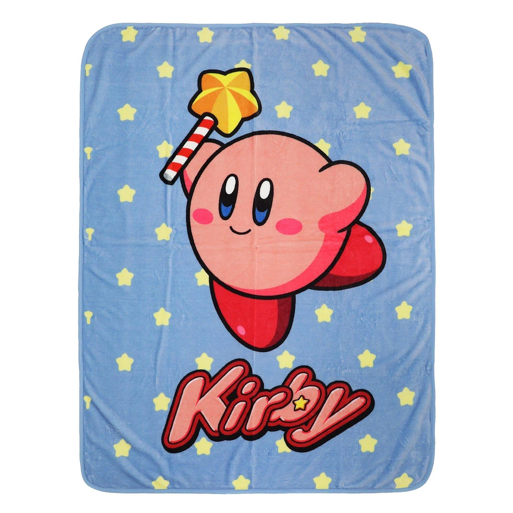 Kirby Wand Digital Print 44 x 59-in Polyester Blanket