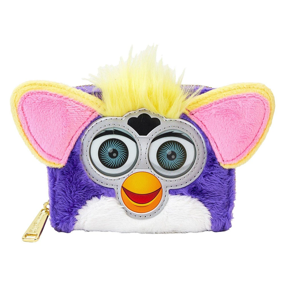 Loungefly Furby Plush Cosplay Lenticular Zip Around Wallet