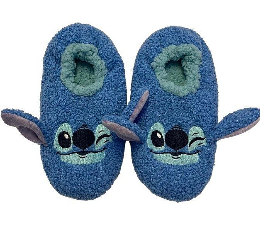 Fuzzy Babba Lilo and Stitch - Stitch Figural Slipper Socks