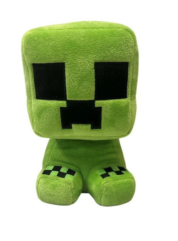 Minecraft Creeper Plush Bag Clip with Zippered Pouch