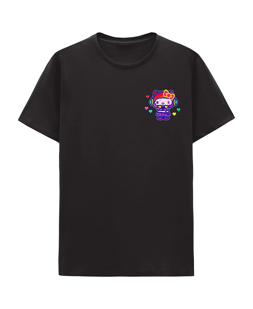 Hello Kitty Arcade 8-Bit Unisex Short Sleeve Graphic T-Shirt GameStop Exclusive