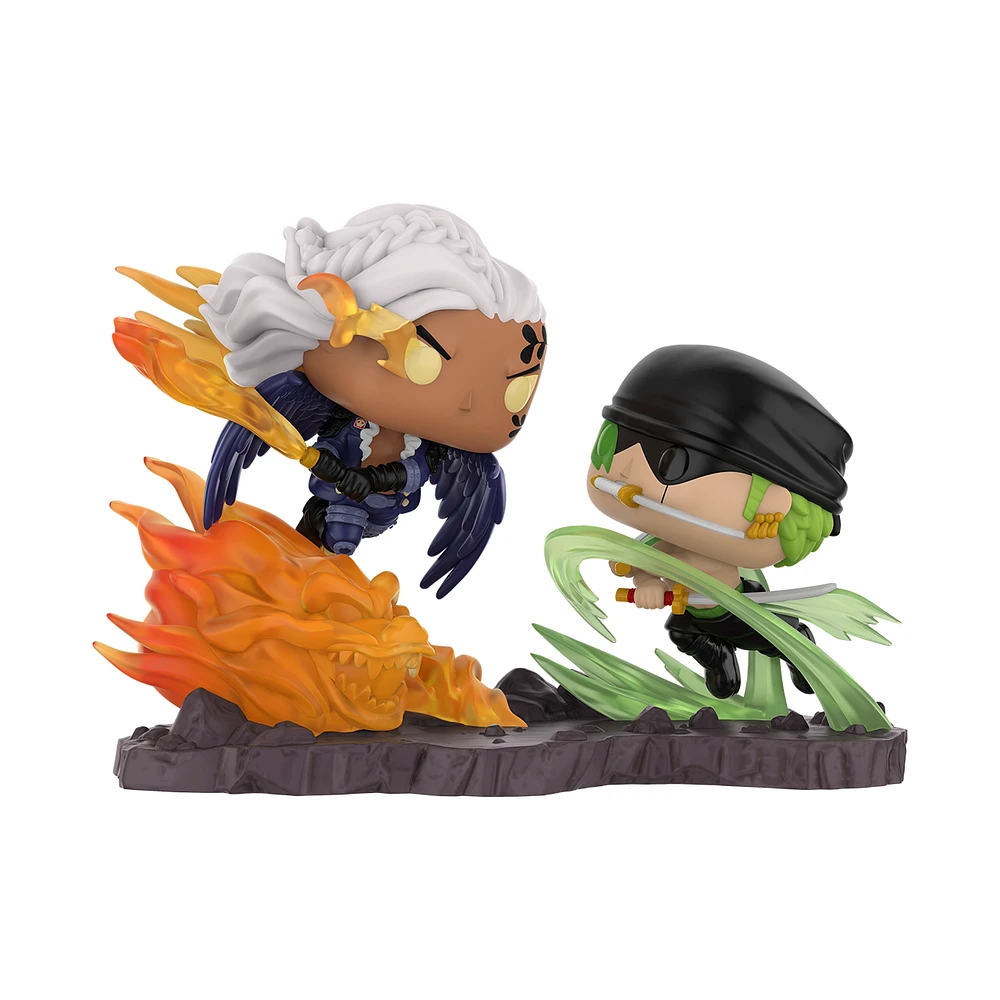 Funko POP! Moment: One Piece Unmasked King vs Zoro 5.8-in Vinyl Figure GameStop Exclusive