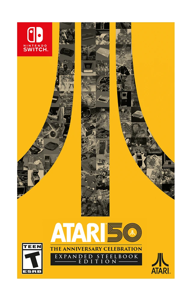 Atari 50: The Anniversary Celebration - Expanded Expanded Steelbook Edition - Nintendo Switch