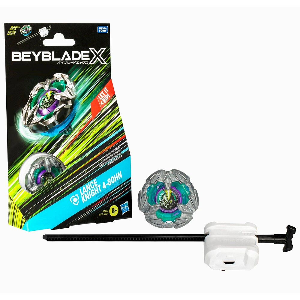 Hasbro Beyblade X Lance Knight 4-80HN Starter Pack Set