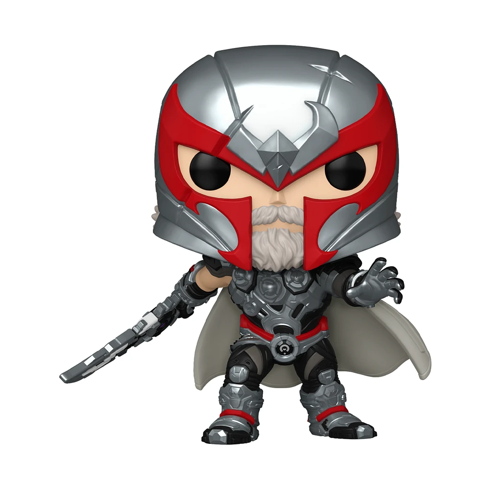 Funko POP! Games: Marvel Rivals Magneto 3.85-in Vinyl Bobblehead Figure