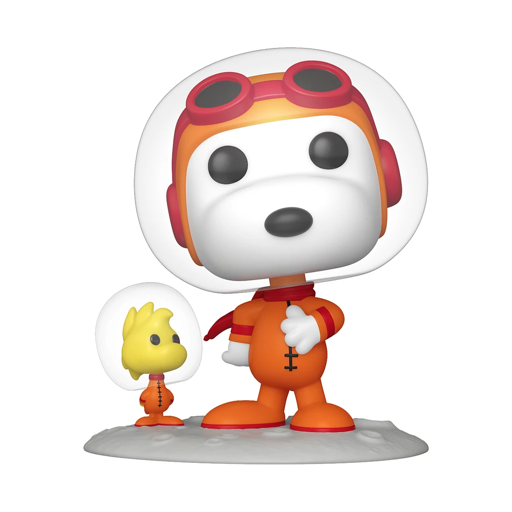 Funko POP! and Buddy: Peanuts Space Snoopy and Woodstock 3.65-in Vinyl Figure