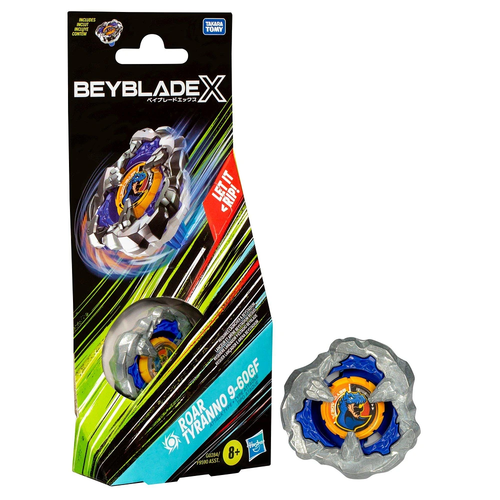 Hasbro Beyblade X Roar Tyranno 9-60GF Booster Set