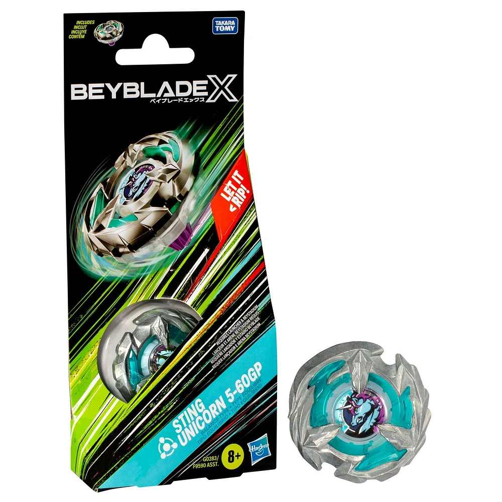 Hasbro Beyblade X Sting Unicorn 5-60GP Booster Set