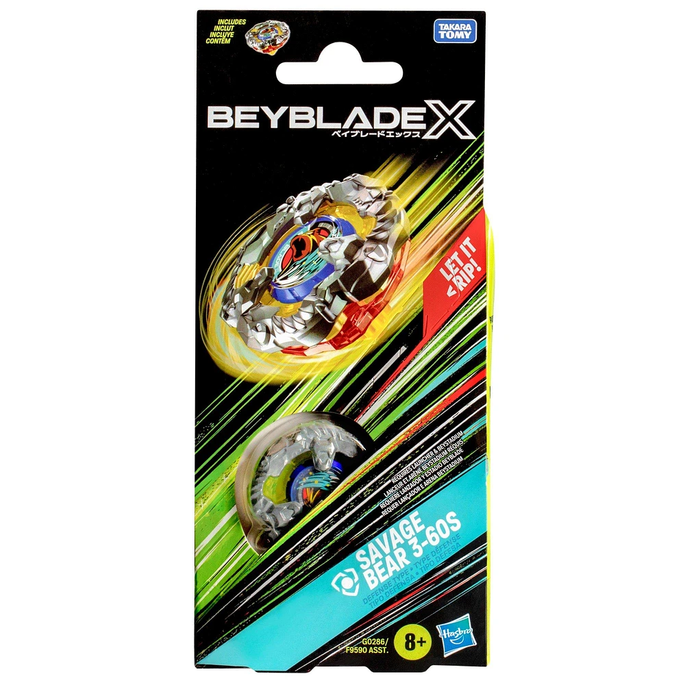 Hasbro Beyblade X Savage Bear3-60S Booster Set