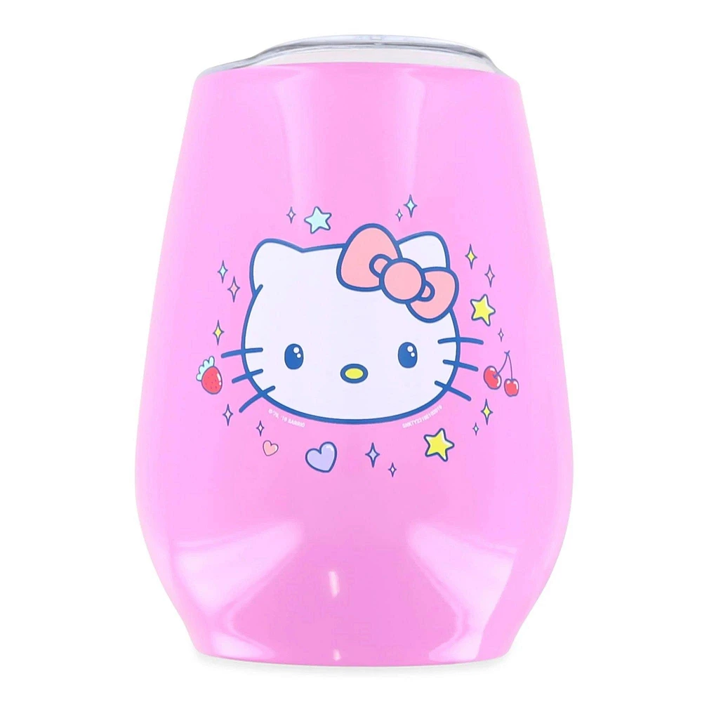 Sanrio Hello Kitty Hearts 10oz Stainless Steel Tumbler