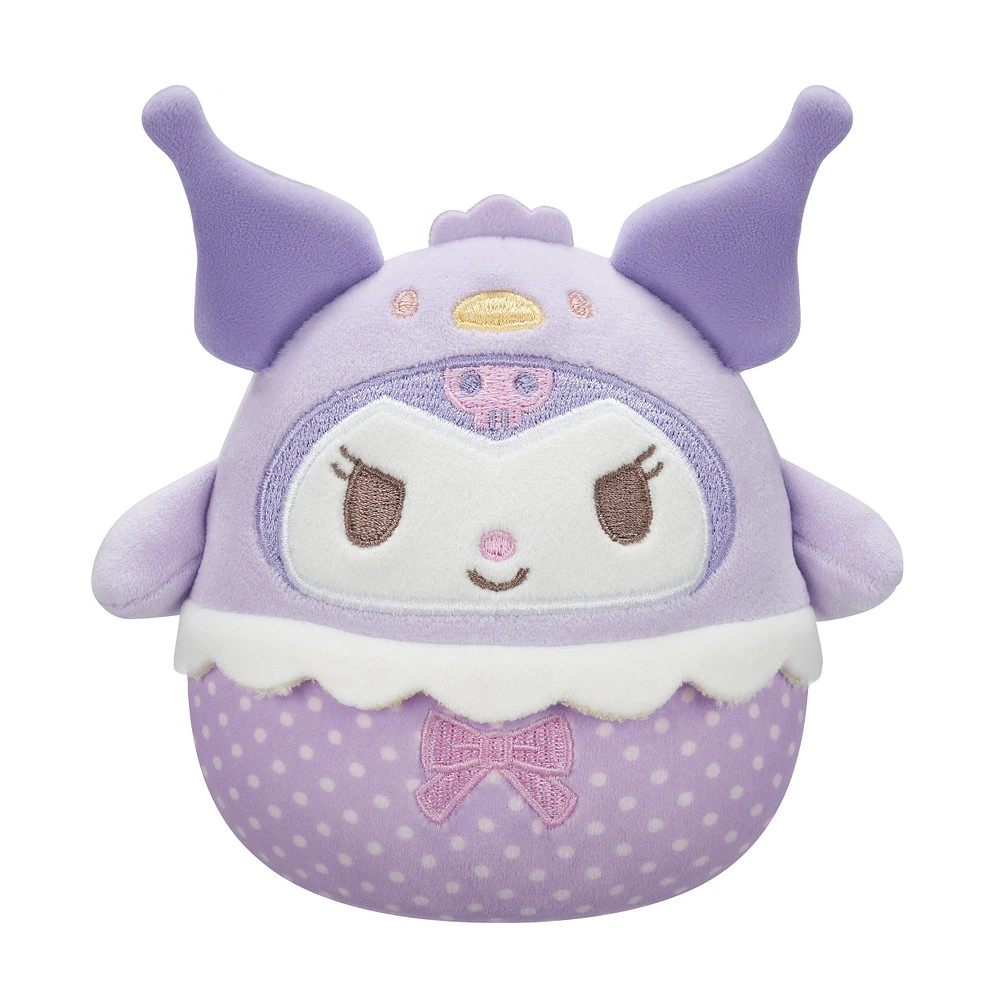 Squishmallows Sanrio Hello Kitty and Friends Kuromi in Easter Chick Costume 8-n Little Plush