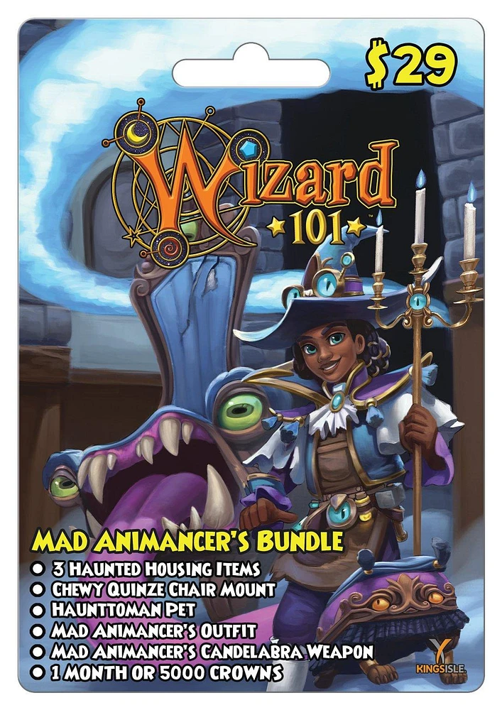 KingsIsle Wizard101 Mad Animancers Bundle - PC