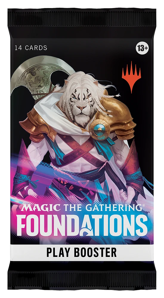 Magic: The Gathering Foundations Play Booster Sleeve Pack (14 Magic Cards