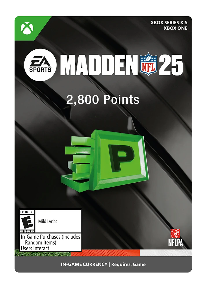 Madden NFL 25: 2800 Madden Points - Xbox Series X/S