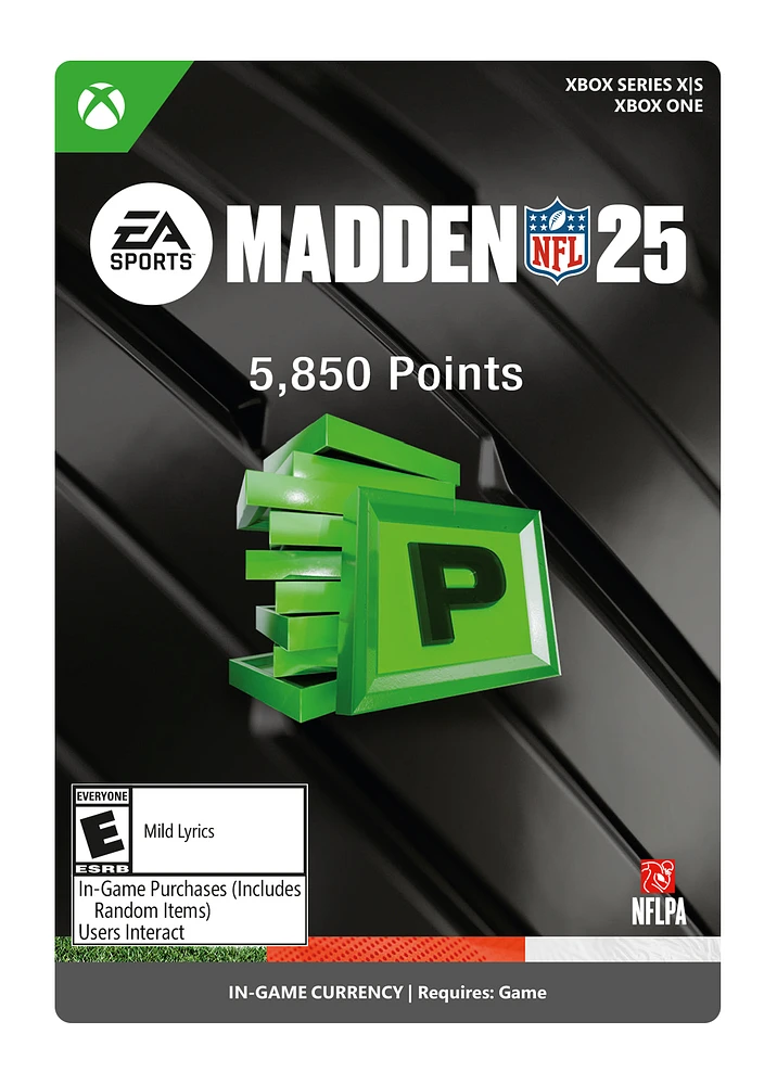 Madden NFL 25: 5850 Madden Points - Xbox Series X/S