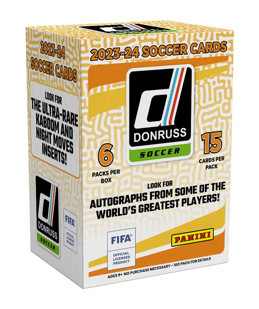 2023-24 Donruss Soccer Trading Cards Blaster Box