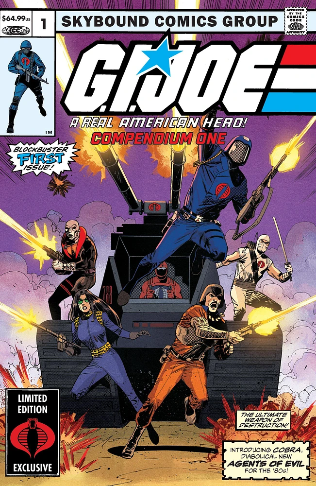 GI Joe Compendium Book One GameStop Exclusive