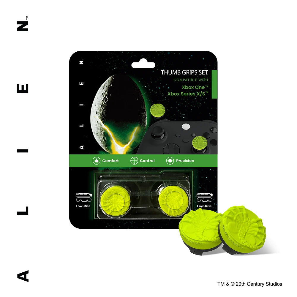 Alien Thumb Grips for Xbox Series X/S Controllers GameStop Exclusive