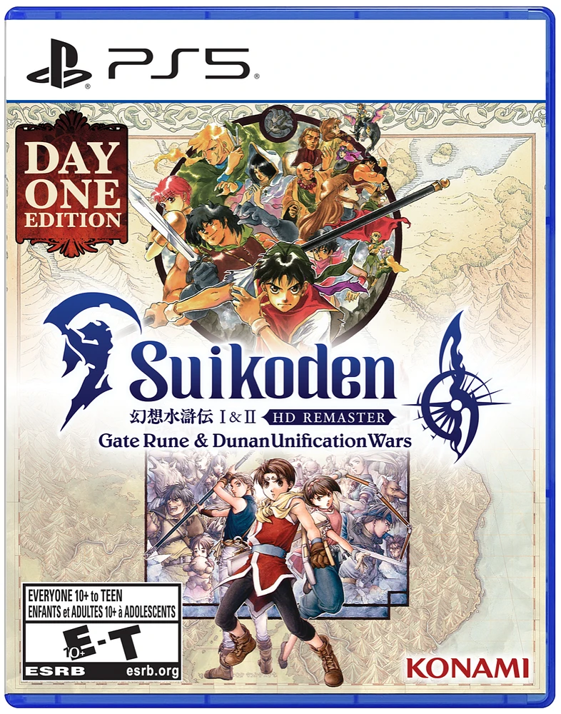 SUIKODEN I and II HD REMASTER
