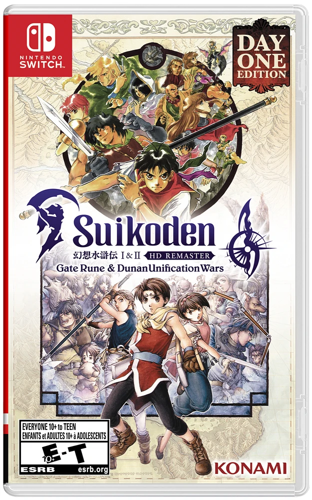 SUIKODEN I and II HD REMASTER
