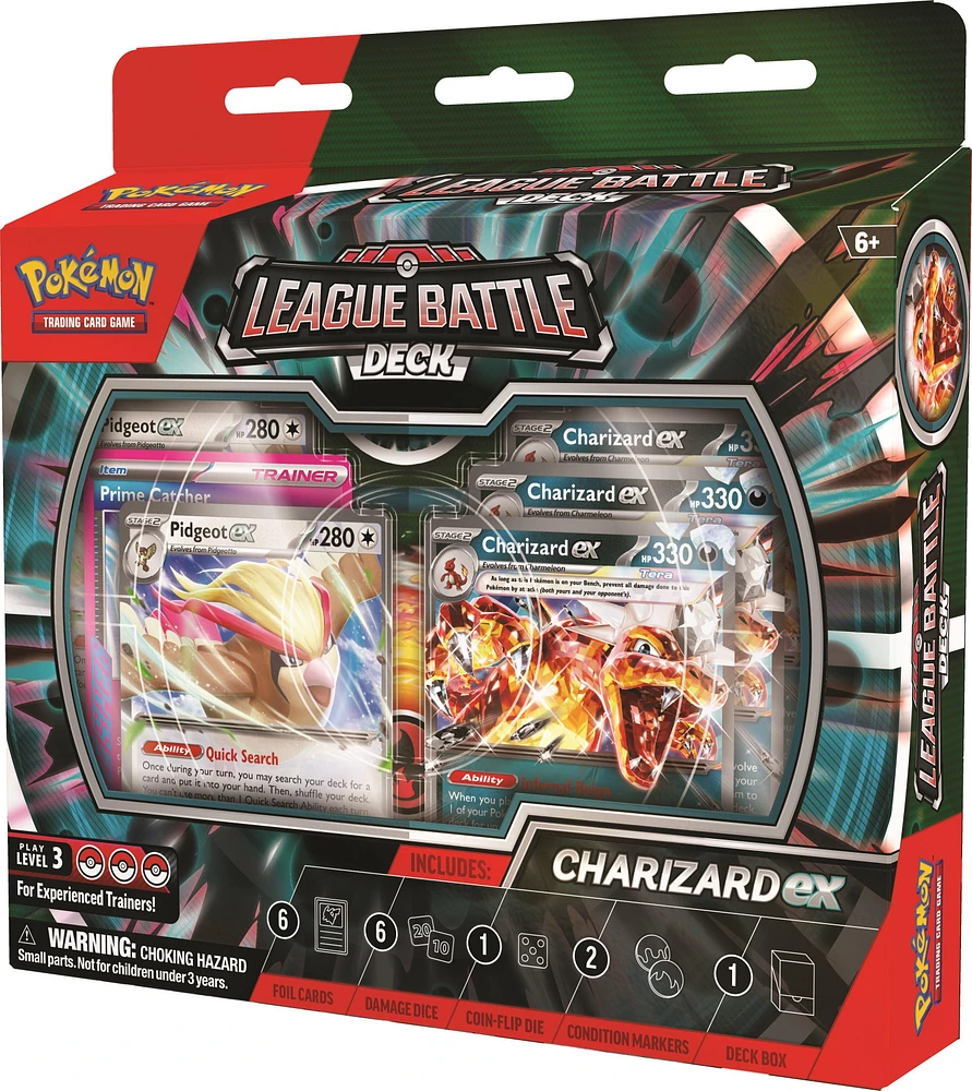 Pokemon Trading Card Game Charizard ex League Battle Deck