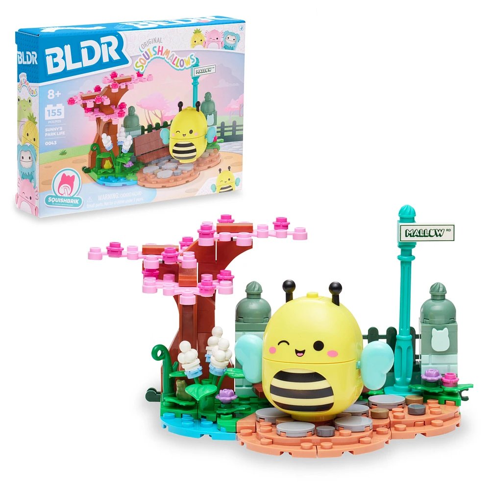 BLDR Squishmallows Sunny’s Park Life Building Set