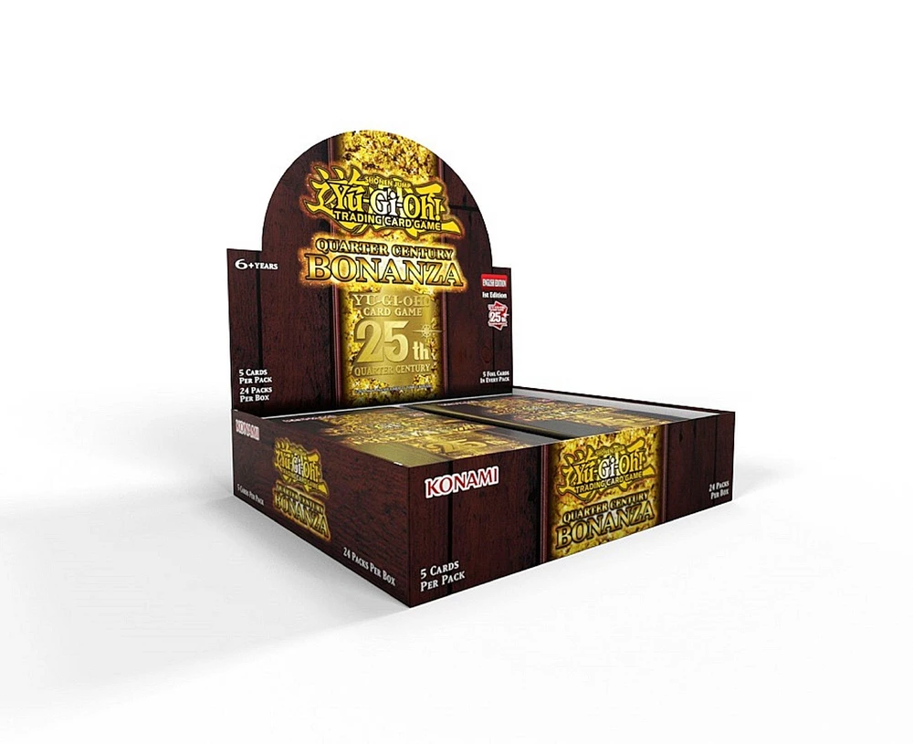 Yu-Gi-Oh! Trading Card Game: Quarter Century Bonanza Booster Display