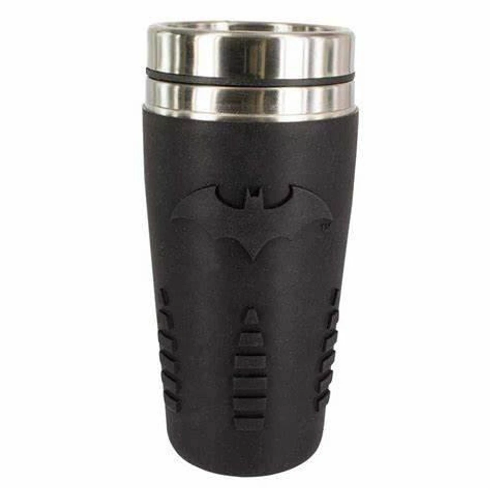 Batman Double Walled Black 15 oz. Travel Mug