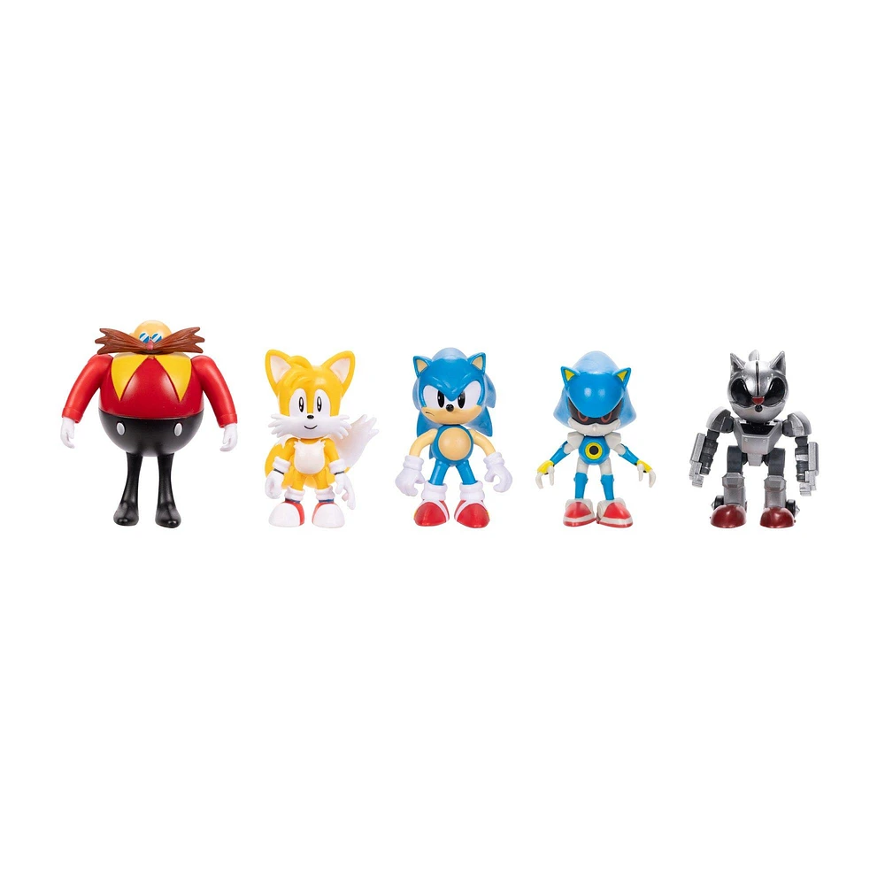 Jakks Pacific Sonic the Hedgehog 2.5-In Figures 5-Pack GameStop Exclusive