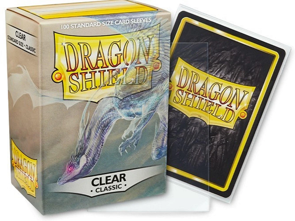 Dragon Shield 100 Count Sleeves Classic Clear