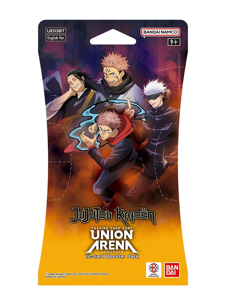 Union Arena TCG Jujutsu Kaisen Booster Pack (12 Cards