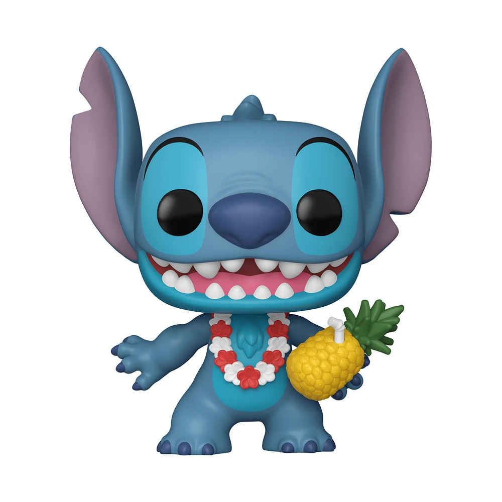 Funko POP! Disney: Lilo and Stitch Luau Stitch 3.85-in Vinyl Figure