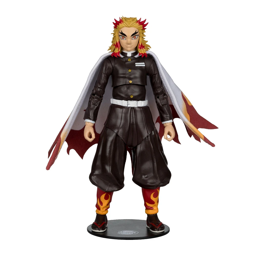McFarlane Toys Demon Slayer: Kimetsu No Yaiba Kyojuro Rengoku 7-in Action Figure