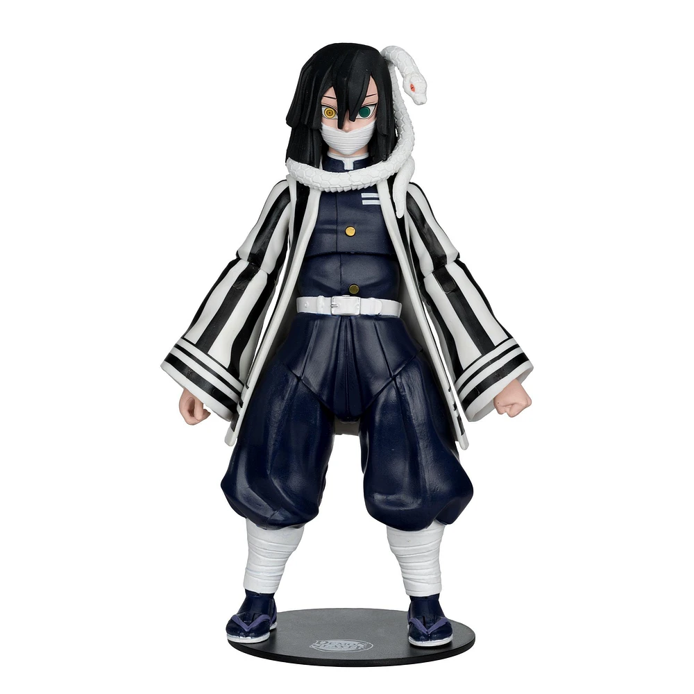 McFarlane Toys Demon Slayer: Kimetsu no Yaiba Obanai Iguro 7-in Action Figure