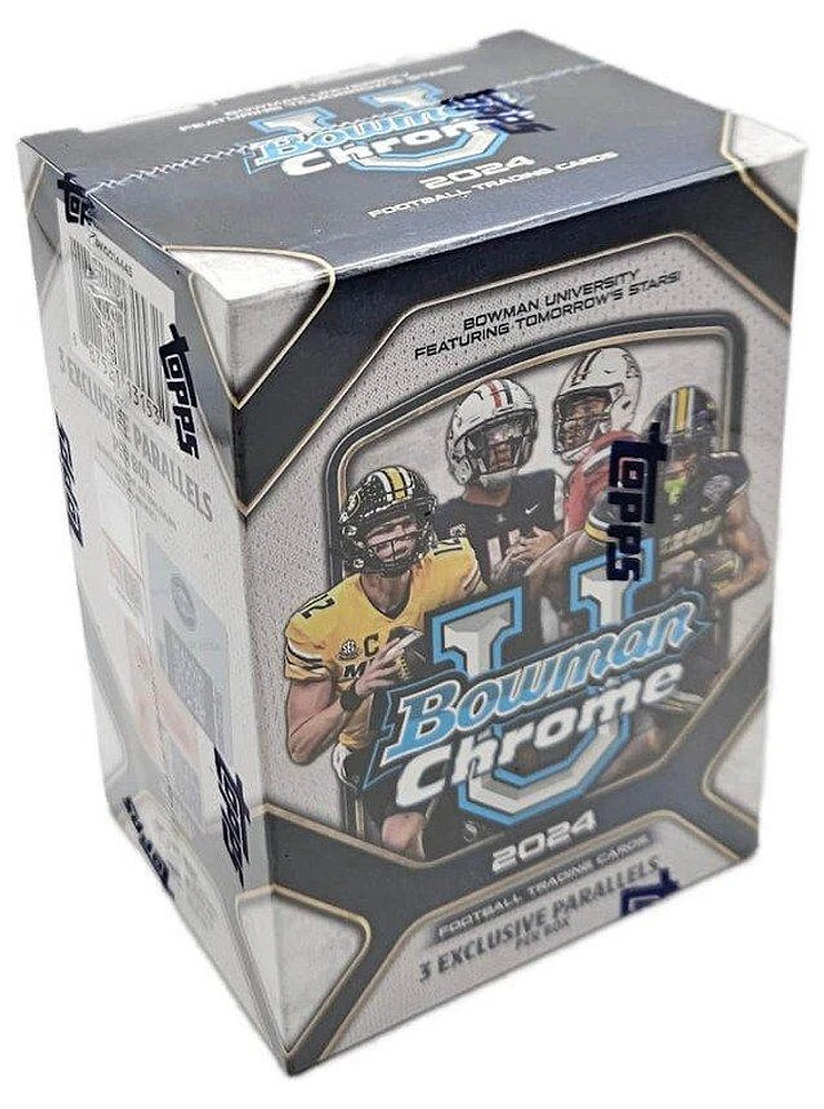2024 Bowman Chrome University NFL Football Value Box (7-Pack)