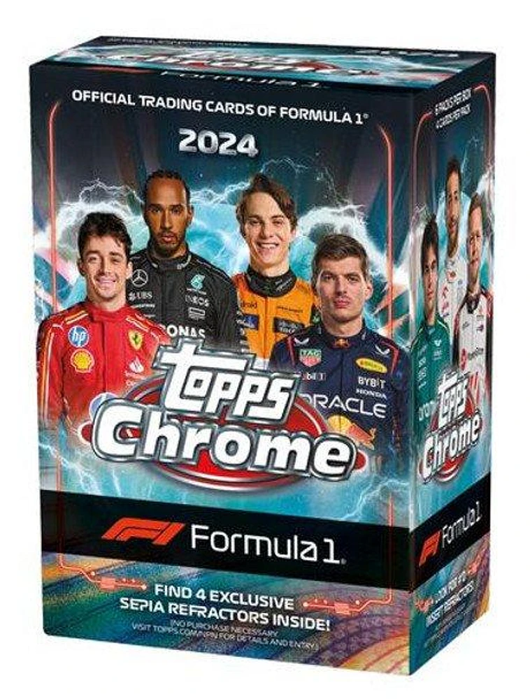 Topps Chrome 2024 Formula 1 Value Box