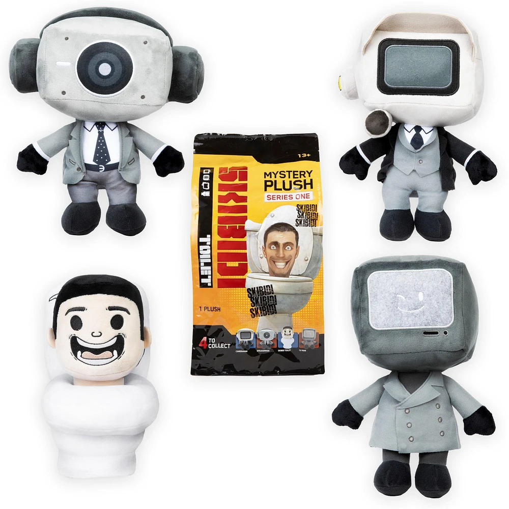 Skibidi Toilet 11-in Mystery Plush (Style May Vary)