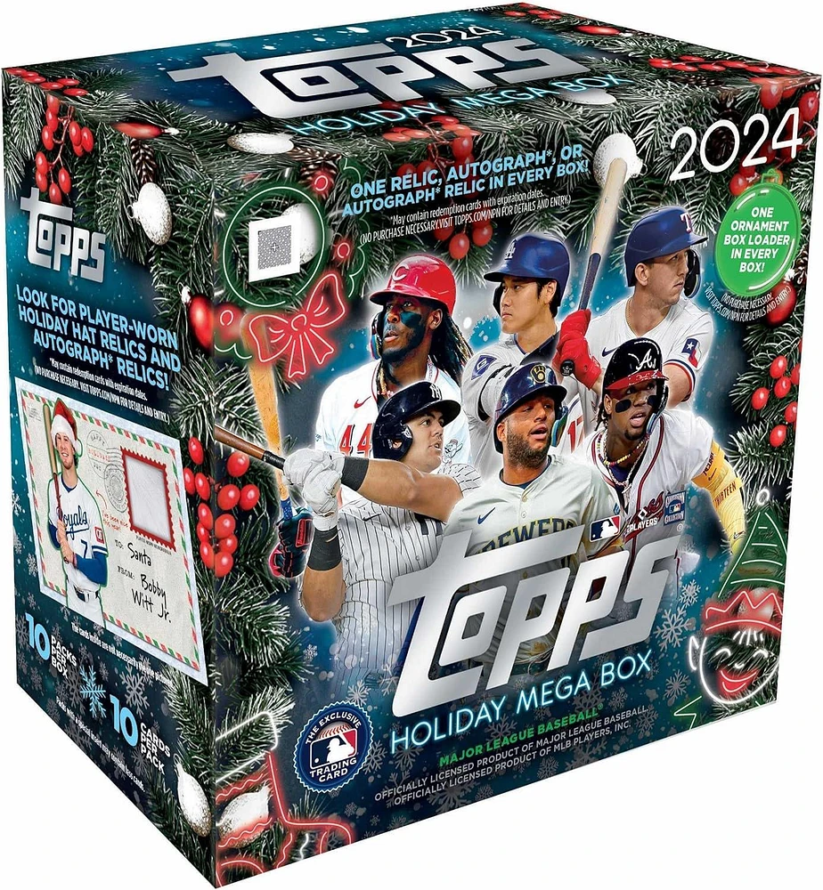2024 Topps Holiday MLB Baseball Mega Box