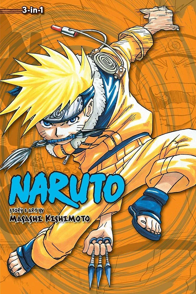Naruto 3-in-1 Edition Manga Volume 4-5-6