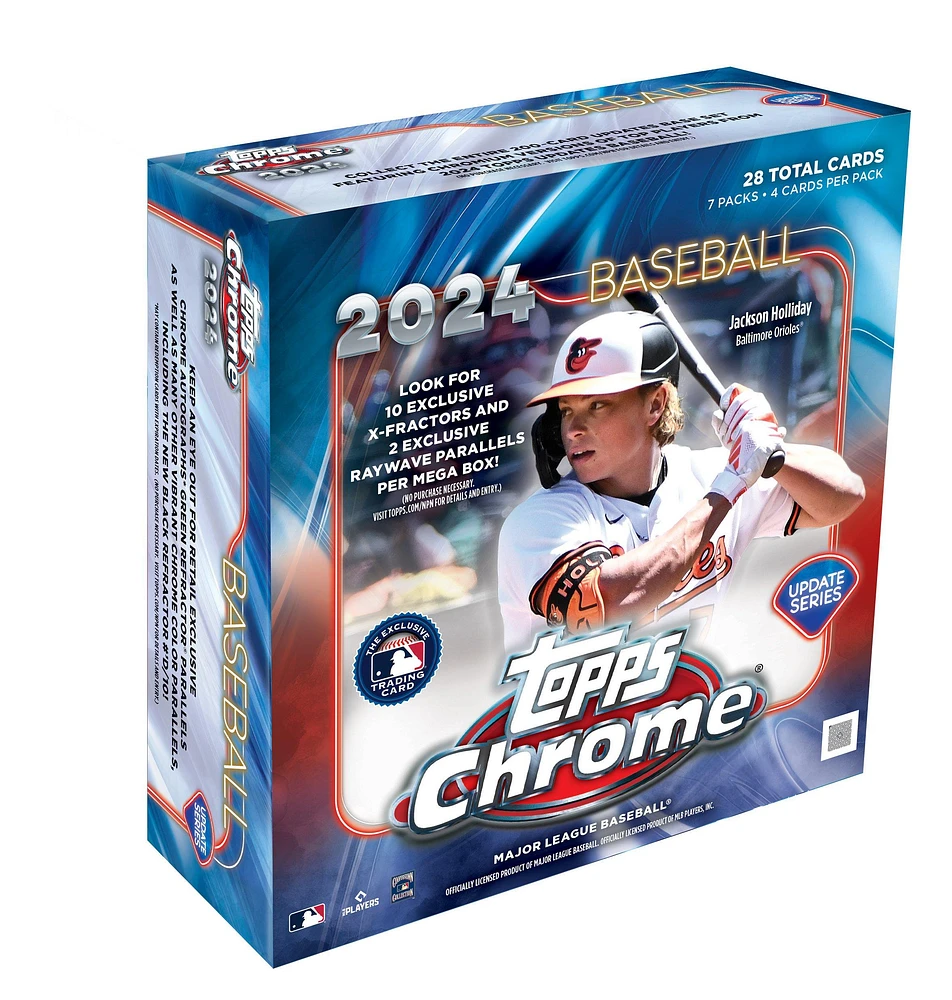 Topps Chrome 2024 MLB Baseball Updates Mega Box