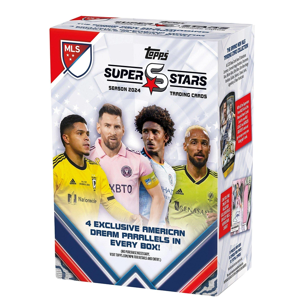 2024 Topps MLS Soccer Superstars Value Box