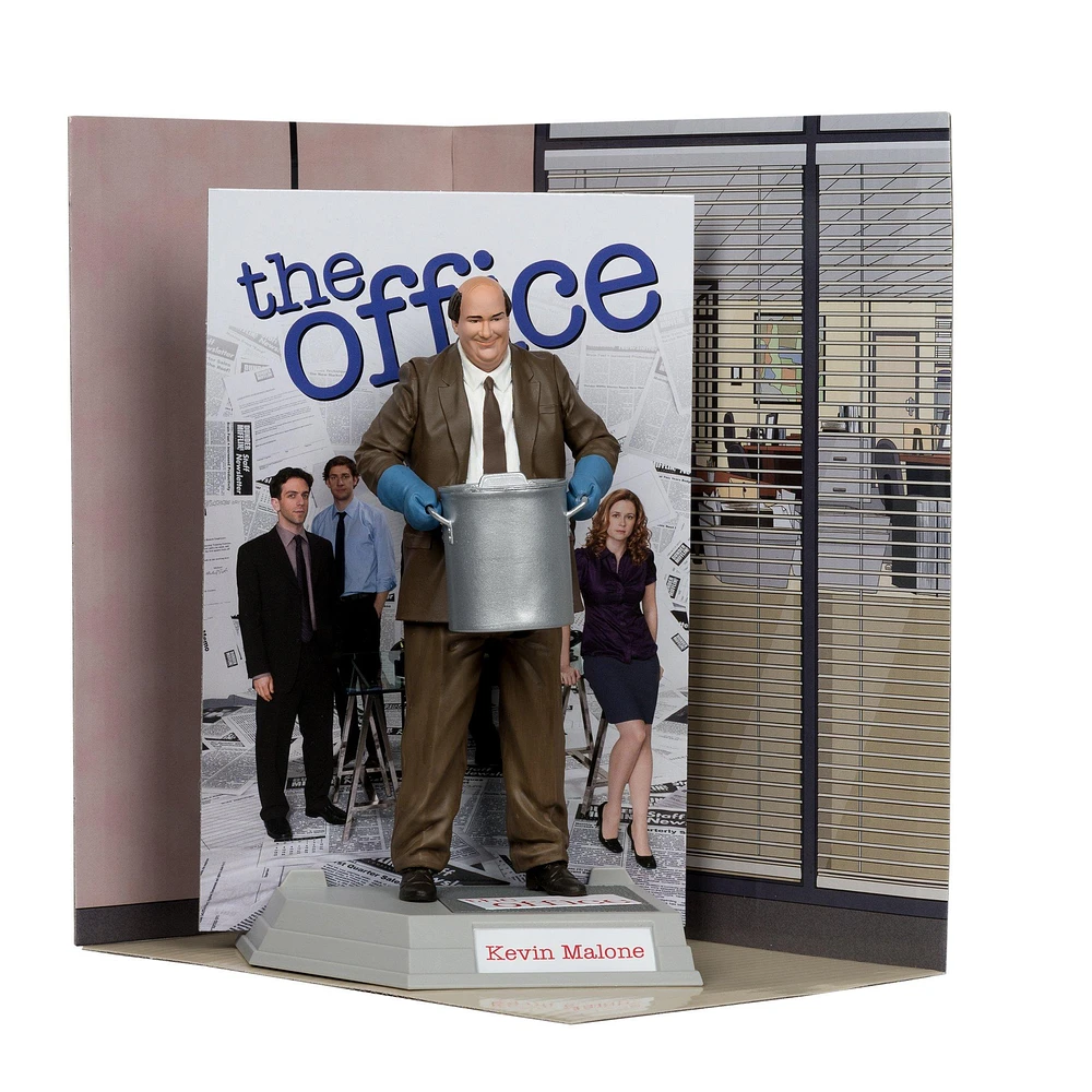McFarlane Toys Movie Maniacs NBC The Office Kevin Malone 6-in Statue